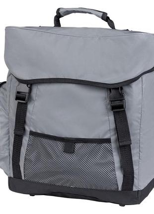 Світловідбивна велосумка daymart з дощовиком 17 l crivit pannier bag set ian278518-1