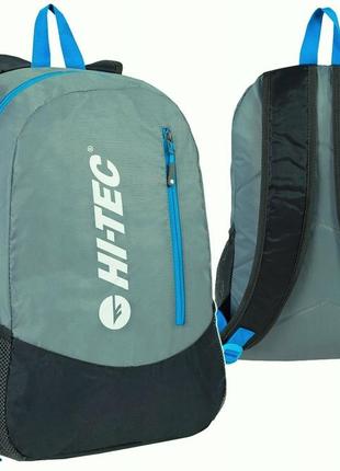 Легкий спортивний, міський рюкзак daymart 18l hi-tec pinback сірий3 фото