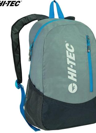 Легкий спортивний, міський рюкзак daymart 18l hi-tec pinback сірий1 фото