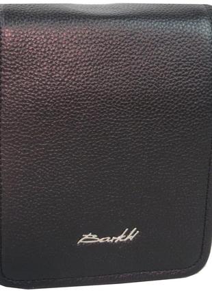 Мужская сумка daymart, планшетка из натуральной кожи barkli черная3 фото