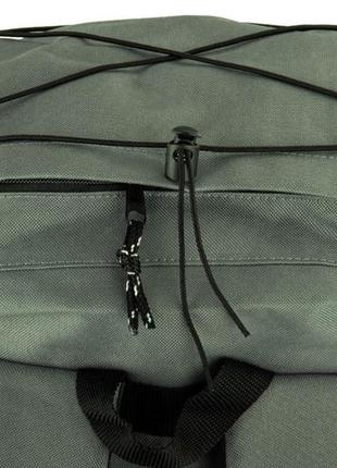 Легкий похідний рюкзак daymart 35l acamper сірий з червоним4 фото