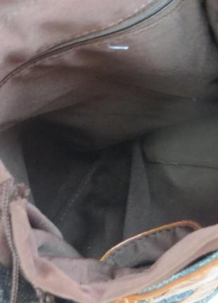 Джинсовая сумка daymart в форме женской юбки fashion jeans bag темно-синяя8 фото
