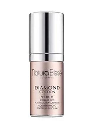 Крем для шкіри навколо очей natura bisse diamond cocoon sheer eye, 25 мл