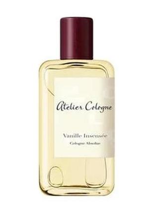Atelier cologne vanille insensee одеколон унісекс