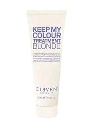 Кондиціонер eleven australia keep my colour treatment blonde для світлого волосся