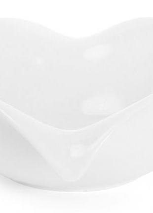 Набір 2 порцелянових салатника "white city опера" 700мл daymart  (біла порцеляна)