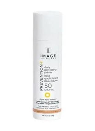 Зволожувальний праймер для обличчя image skincare prevention+ daily perfecting primer spf 50, 28 г