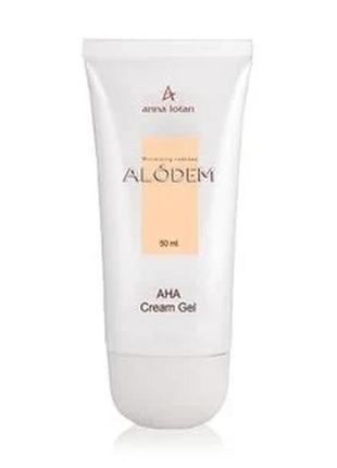 Крем-гель для обличчя anna lotan alodem aha cream gel з альфа-гідрокислотами, 50 мл