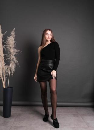 Лоферы женские fashion jasper 3572 37 размер 24 см черный9 фото