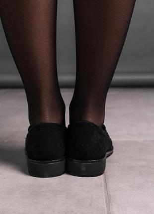 Лоферы женские fashion jasper 3572 37 размер 24 см черный6 фото
