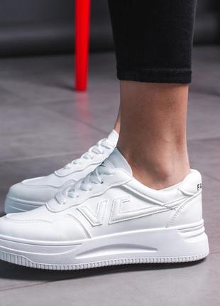 Кроссовки женские fashion carmine 3537 39 размер 24,5 см белый