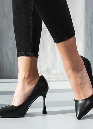 Туфлі жіночі fashion dixie 3723 38 розмір 24,5 см чорний