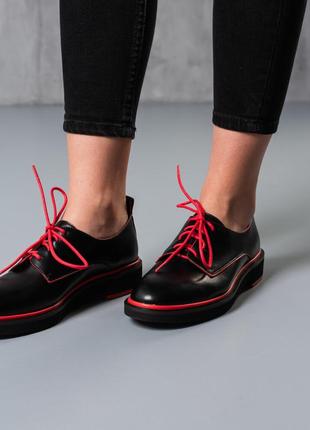 Туфли женские fashion linus 3796 36 размер 23,5 см черный