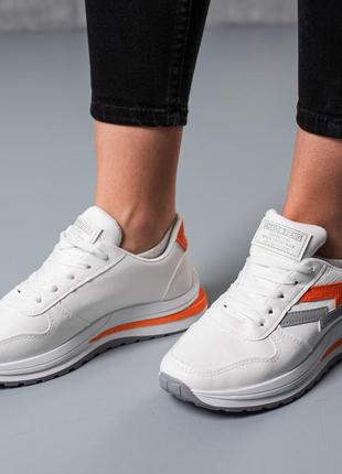 Кросівки жіночі fashion barton 3759 38 розмір 24 см білий