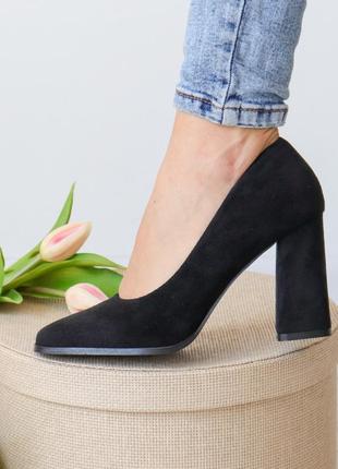 Туфли женские fashion dante 3154 36 размер 23,5 см черный4 фото