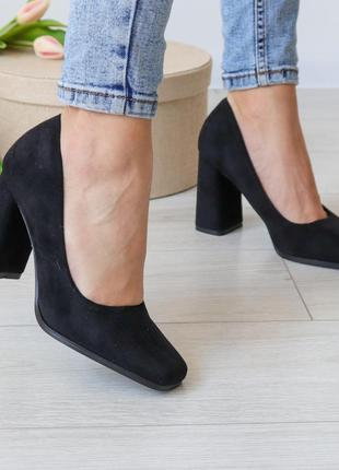 Туфли женские fashion dante 3154 36 размер 23,5 см черный6 фото