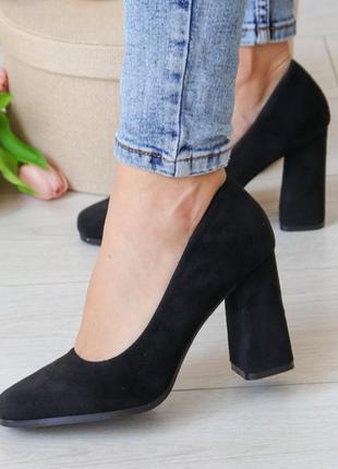 Туфли женские fashion dante 3154 36 размер 23,5 см черный2 фото
