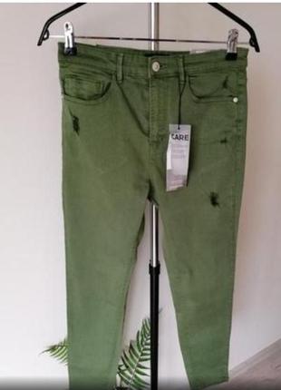Жіночі джинси скіні, штани strаdivarius,40 розмір2 фото