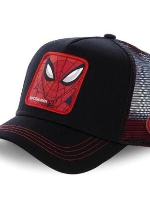 Кепка тракер spider-man (человек-паук, marvel) с сеточкой 2, унисекс wuke one size