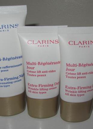 Крем для лица clarins дневной multi-régénérante jour (для всех типов кожи),15мл3 фото