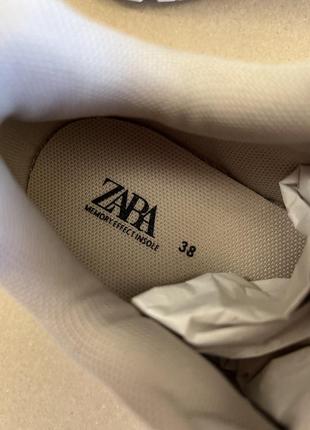 Мега круті кросівки zara, масивна підошва, ортопедична устілка меморі інсол😍 оригінал!!4 фото