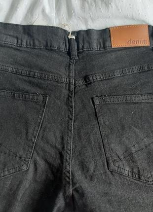 Женские джинсы новые с биркой скинни базави черного цвета5 фото