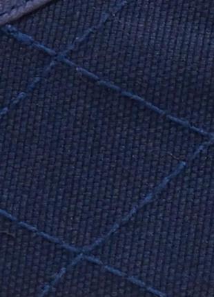 Коттоновые классические текстильные кеды barbour 39 размер7 фото