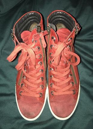 Кеды натуральная кожа замш бренд