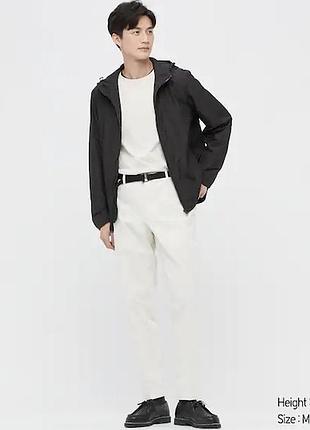 Парка вітровка uniqlo l чорна