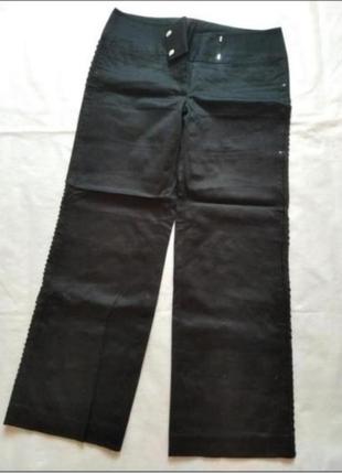 Классические брюки с пайетками1 фото