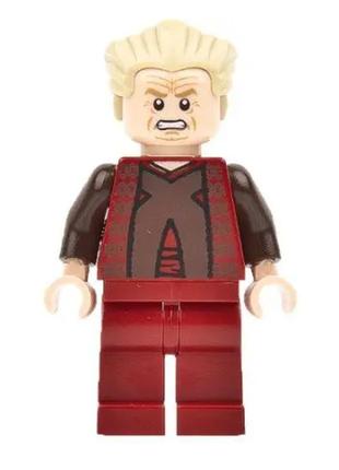 Лего фигурка звездные войны / star wars - лего минифигурка канслер шив палпатин