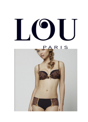 Lou paris элитное французское белье бюстгальтер 75а1 фото