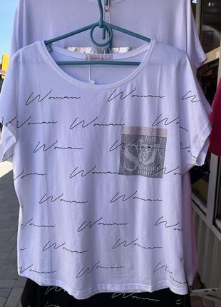 Футболки трикотаж со стрейчом 400