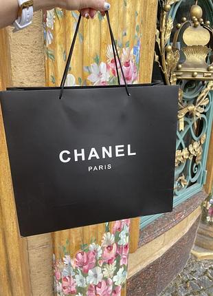 Пакет chanel шанель пакет паперовий
