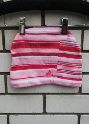 Спортивная,розовая шапка adidas оригинал
