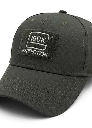 Тактична кепка — бейсболка "glock" — олива