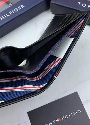 Мужской кожаный набор  tommy hilfiger  кошелек2 фото