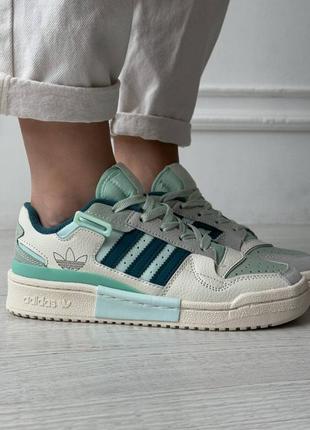 👟 кросівки    adidas forum turquoise     / наложка bs👟