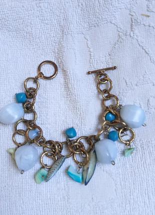 Браслет с ракушками