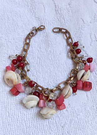 Браслет с ракушками