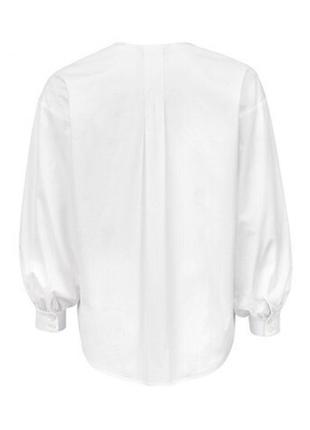 Стильна розкішна жіноча бавовняна блузка, блуза з попліну від tcm tchibo (чібо), німеччина, l-xl3 фото