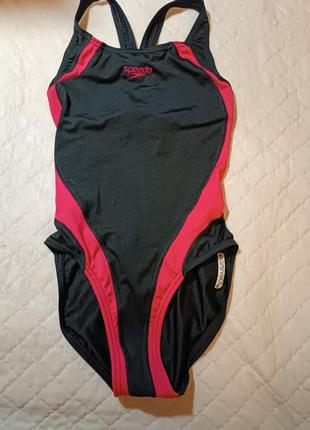 Классный спортивный купальник speedo сдельный тренировки бассейн пляж