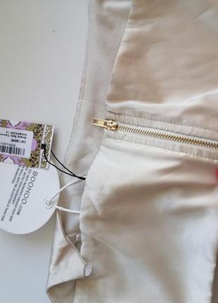 Сатиновый топ корсет boohoo