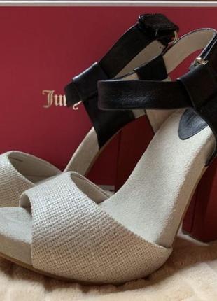 Босоножки на каблуке juicy couture3 фото