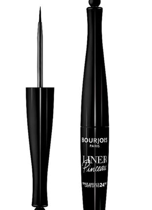 Новая подводка для глаз bourjois liner pinceau, 008 noir surrealiste 001 noir beaux-arts