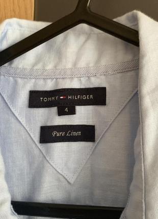 Женская льняная рубашка от известного бренда4 фото