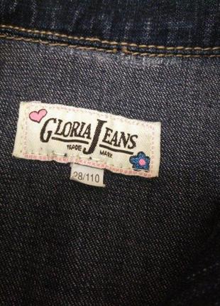 Піджак джинсовий для дівчинки р. 110 на 4-5 років3 фото