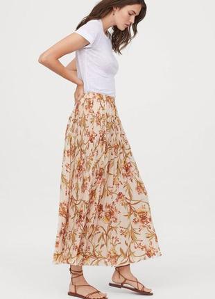 Плиссирированная юбка отд h&m