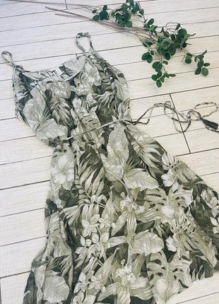 Красивое летнее платье свободного кроя