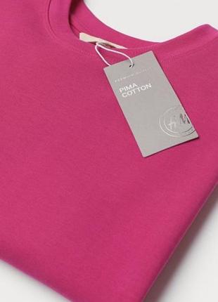 Футболка h&m m pima cotton3 фото